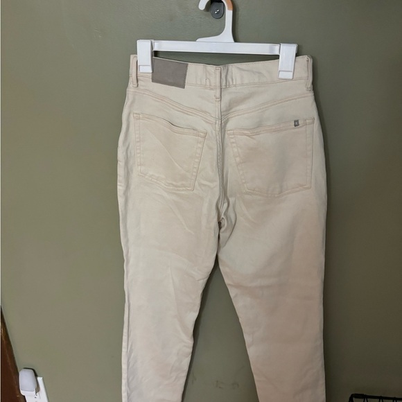 Everlane The Original Cheeky Jean Ecru Straight Fit Low Stretch 27 - Picture 2 of 5